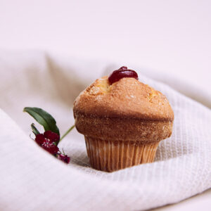 Muffin de frambuesa