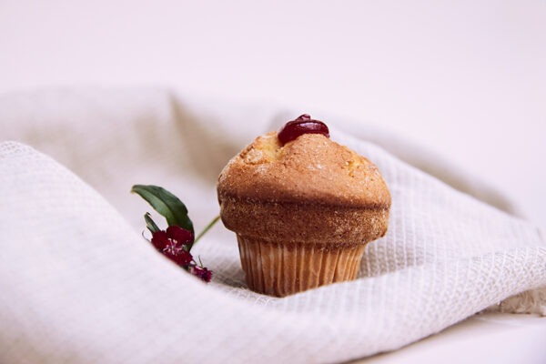 Muffin de frambuesa