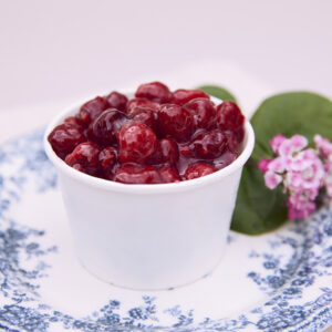 Mousse de frambuesa