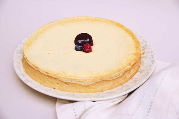 Kuchen de frambuesa y arándano