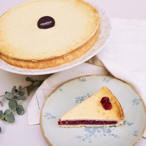 Kuchen de frambuesa