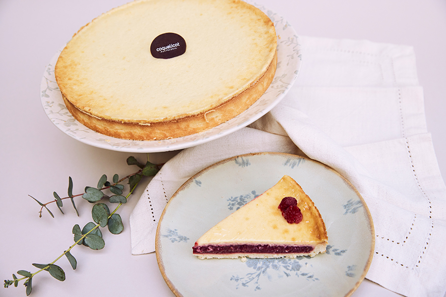 Kuchen de frambuesa