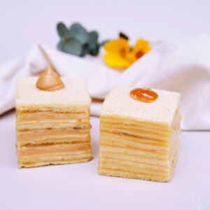 Torta de panqueque naranja