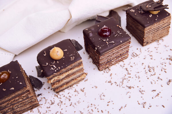 Torta de panqueque chocolate